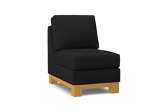 Avalon Armless Chair :: Leg Finish: Natural