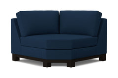 Avalon Round Corner :: Leg Finish: Espresso