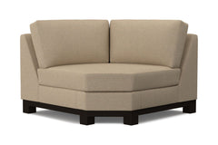 Avalon Round Corner :: Leg Finish: Espresso