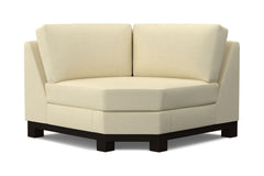 Avalon Round Corner :: Leg Finish: Espresso