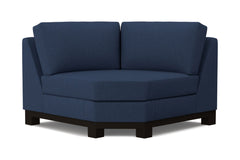 Avalon Round Corner :: Leg Finish: Espresso