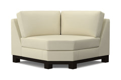 Avalon Round Corner :: Leg Finish: Espresso