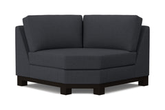Avalon Round Corner :: Leg Finish: Espresso