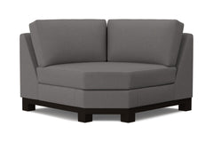 Avalon Round Corner :: Leg Finish: Espresso