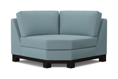 Avalon Round Corner :: Leg Finish: Espresso