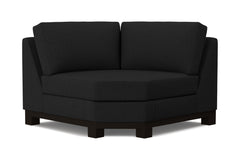 Avalon Round Corner :: Leg Finish: Espresso