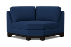 Avalon Round Corner :: Leg Finish: Espresso