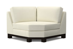Avalon Round Corner :: Leg Finish: Espresso