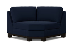 Avalon Round Corner :: Leg Finish: Espresso