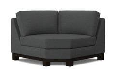 Avalon Round Corner :: Leg Finish: Espresso