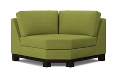 Avalon Round Corner :: Leg Finish: Espresso