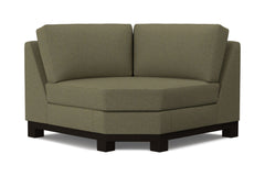 Avalon Round Corner :: Leg Finish: Espresso