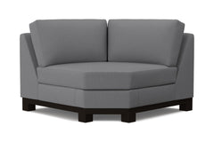 Avalon Round Corner :: Leg Finish: Espresso