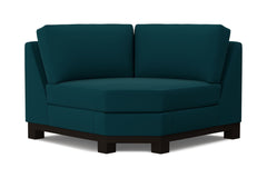 Avalon Round Corner :: Leg Finish: Espresso