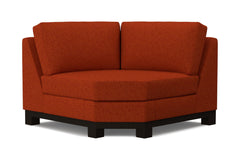 Avalon Round Corner :: Leg Finish: Espresso