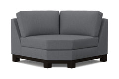 Avalon Round Corner :: Leg Finish: Espresso