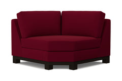 Avalon Round Corner :: Leg Finish: Espresso