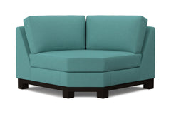 Avalon Round Corner :: Leg Finish: Espresso