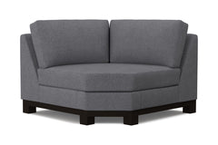 Avalon Round Corner :: Leg Finish: Espresso