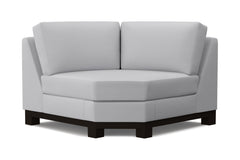 Avalon Round Corner :: Leg Finish: Espresso
