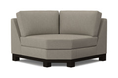 Avalon Round Corner :: Leg Finish: Espresso