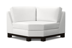 Avalon Round Corner :: Leg Finish: Espresso