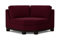 Avalon Round Corner :: Leg Finish: Espresso