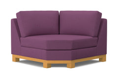 Avalon Round Corner :: Leg Finish: Natural