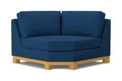 Avalon Round Corner :: Leg Finish: Natural