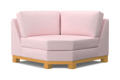 Avalon Round Corner :: Leg Finish: Natural