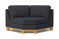 Avalon Round Corner :: Leg Finish: Natural