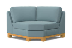Avalon Round Corner :: Leg Finish: Natural