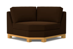 Avalon Round Corner :: Leg Finish: Natural
