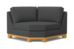 Avalon Round Corner :: Leg Finish: Natural