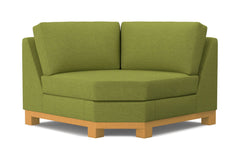 Avalon Round Corner :: Leg Finish: Natural
