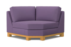 Avalon Round Corner :: Leg Finish: Natural