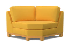 Avalon Round Corner :: Leg Finish: Natural