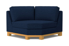 Avalon Round Corner :: Leg Finish: Natural