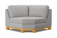 Avalon Round Corner :: Leg Finish: Natural