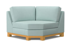 Avalon Round Corner :: Leg Finish: Natural