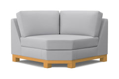 Avalon Round Corner :: Leg Finish: Natural