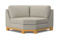 Avalon Round Corner :: Leg Finish: Natural