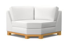 Avalon Round Corner :: Leg Finish: Natural