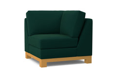 Avalon Square Corner :: Leg Finish: Natural