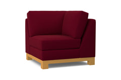 Avalon Square Corner :: Leg Finish: Natural