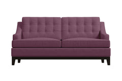 Bannister Apartment Size Sleeper Sofa :: Leg Finish: Espresso / Sleeper Option: Memory Foam Mattress
