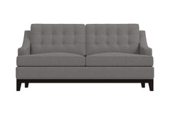 Bannister Apartment Size Sleeper Sofa :: Leg Finish: Espresso / Sleeper Option: Deluxe Innerspring Mattress