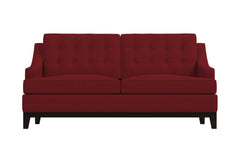 Bannister Apartment Size Sleeper Sofa :: Leg Finish: Espresso / Sleeper Option: Memory Foam Mattress