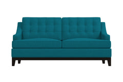 Bannister Apartment Size Sleeper Sofa :: Leg Finish: Espresso / Sleeper Option: Deluxe Innerspring Mattress