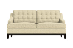 Bannister Apartment Size Sleeper Sofa :: Leg Finish: Espresso / Sleeper Option: Deluxe Innerspring Mattress